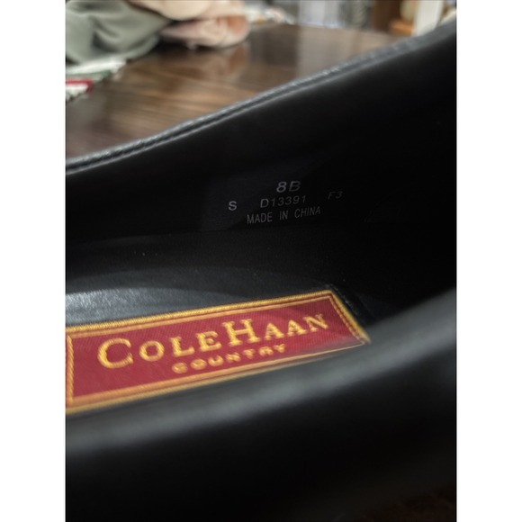 COLE HAAN COUNTRY CLOGS Women 8 B Mules Leather Lug Sole Slip On Waterproof - Picture 8 of 9